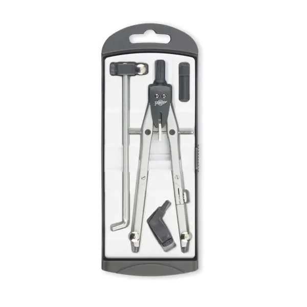Compás Micrómetro Con Bigotera Extensor Adaptador Técnico Y Patas Articuladas - Faibo con Certificación de Seguridad