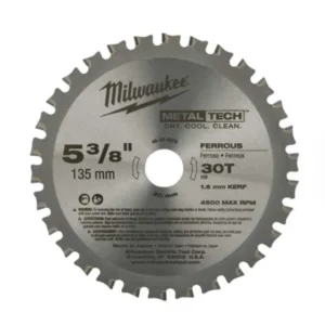 Hoja de sierra circular para cortar metálico 5-3/8 MilwaukeeTool 48-40-4070