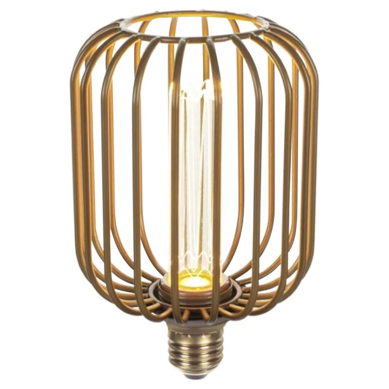 Bombilla LED decorativa Globe Electric E26 (mediana), color blanco suave, equivalente 3 vatios, paquete de 1