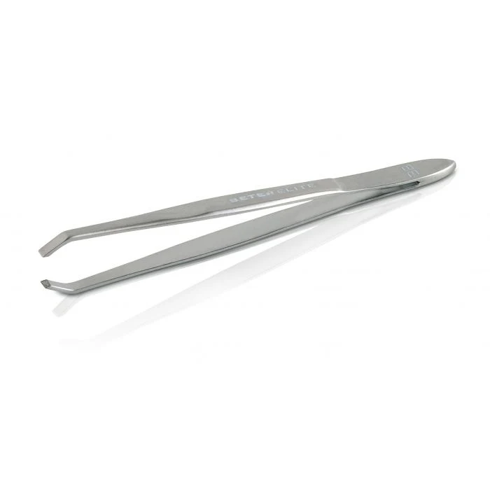 Pinza de Depilar Punta de Cangrejo Satinada - Beter con Filtro HEPA