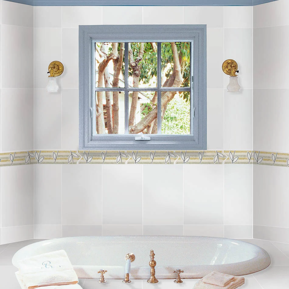Rejilla para Zonas Húmedas 20X30 CRYSTAL BLANCO