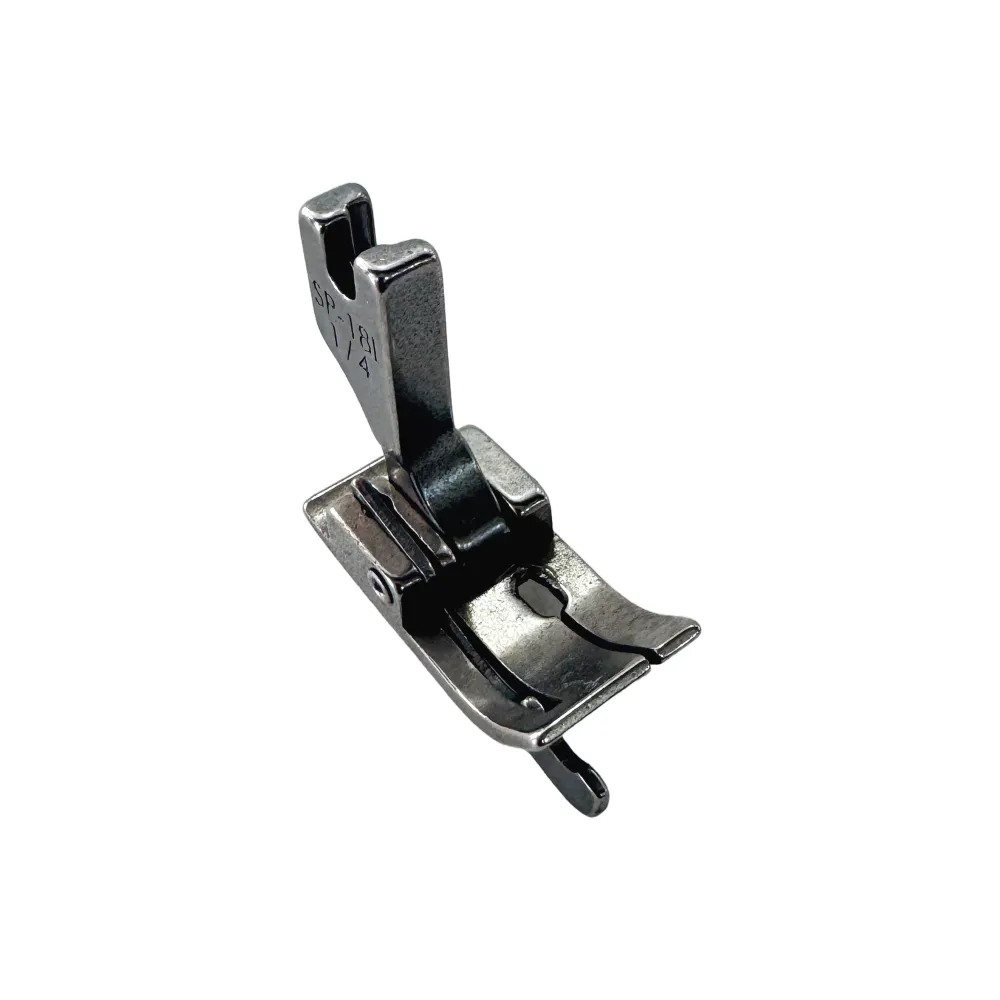 Certificado de Seguridad (SP-18L-1/4) Pie para Recta con Guí Móvil Izquierda 1/4"