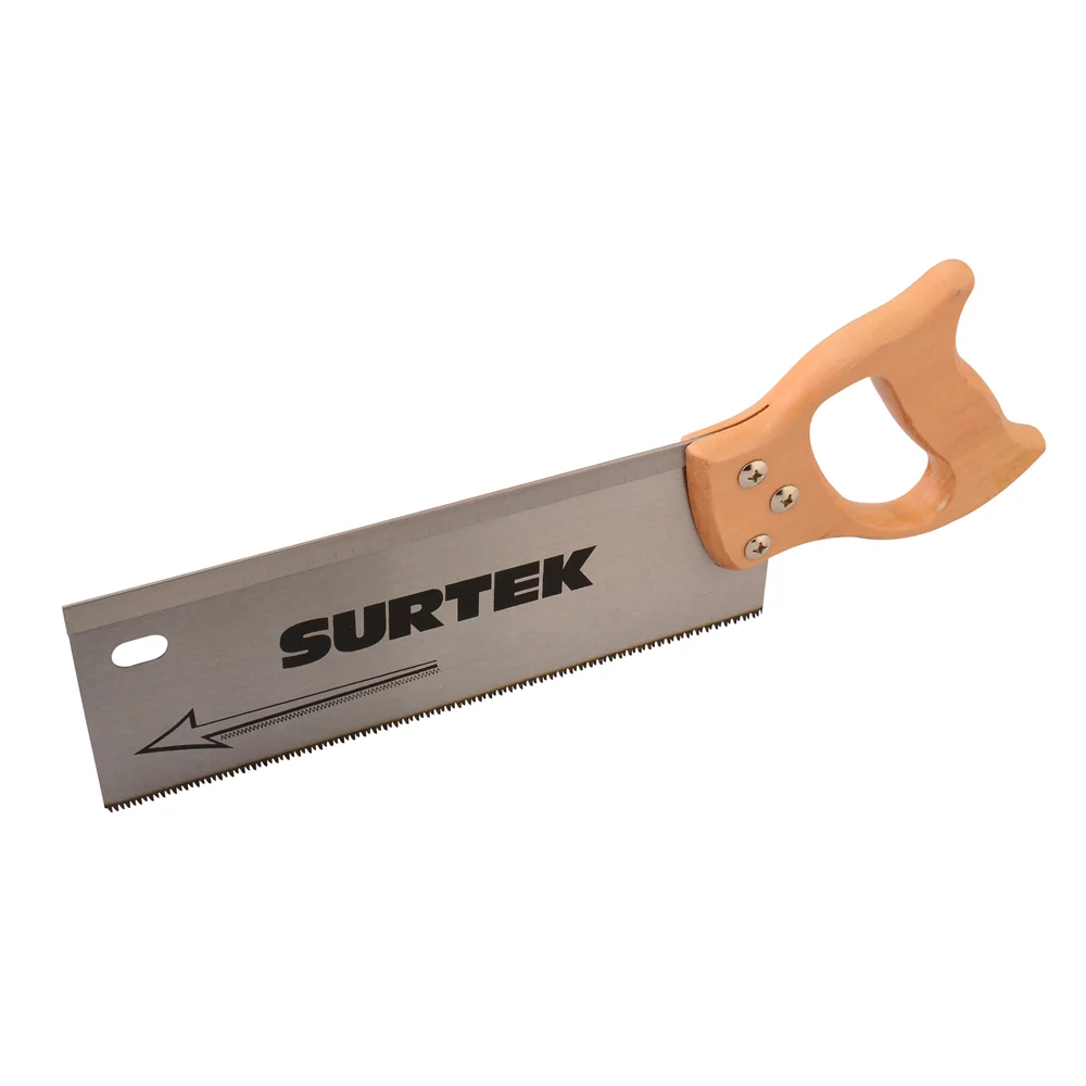 Multifunción Serrucho con mango de madera de costilla de 12" Surtek