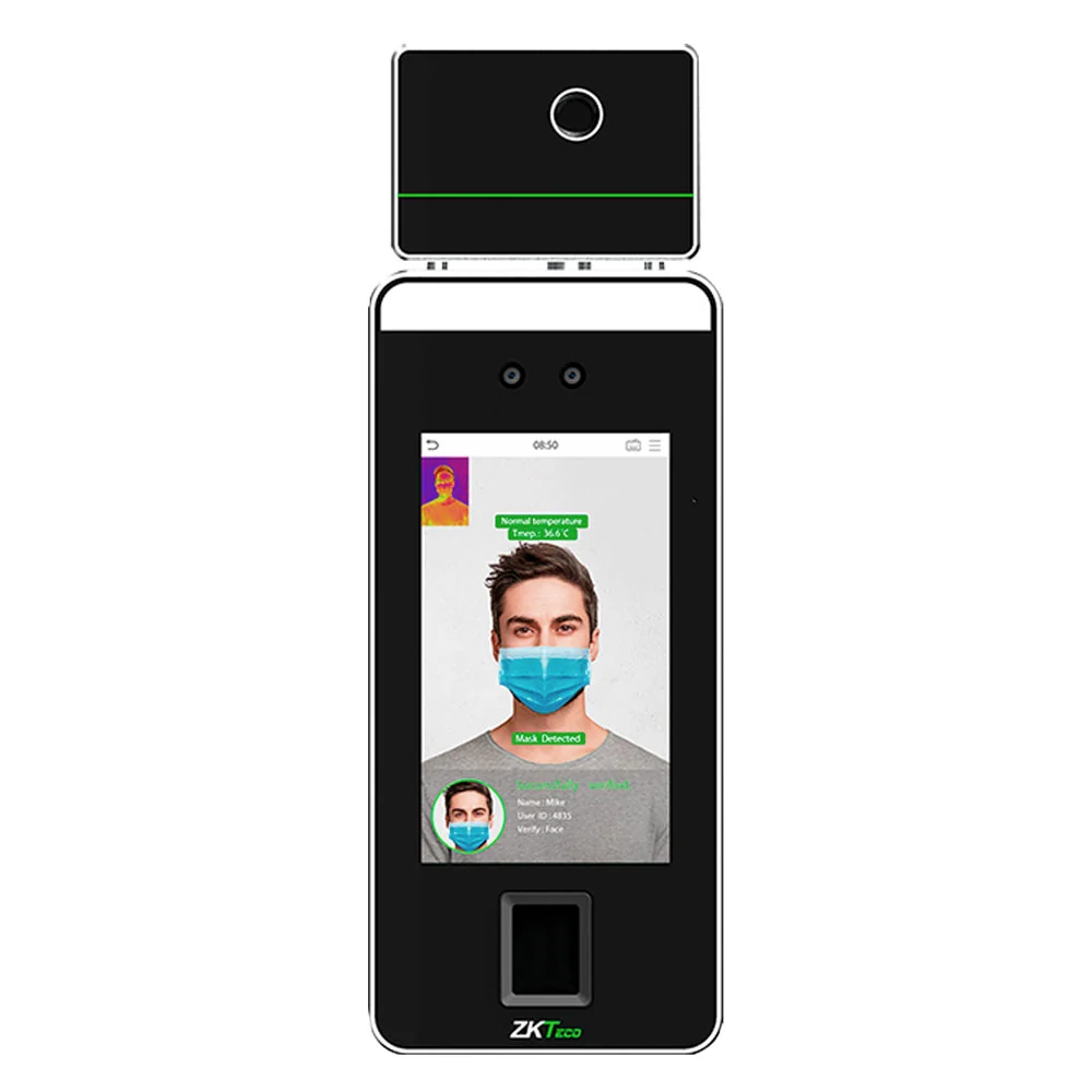 FACIAL SPEEDFACE+PALM + RFID+ TEMPERATURE ET MASQUE