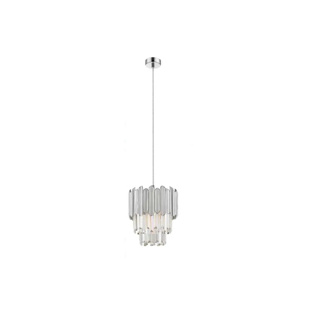 Lámpara de Diseño Colg gladius cromo e12 (no incluido) 1 luz 5w led 25*46